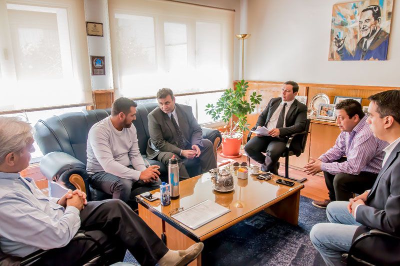 El Intendente Vuoto recibió al titular de la Policía Federal en Ushuaia