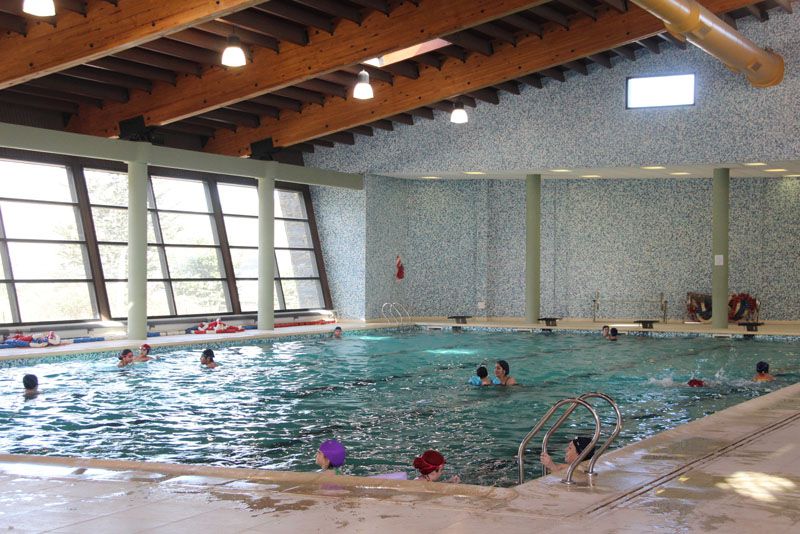 Las dos piletas del polo deportivo de Andorra están funcionando