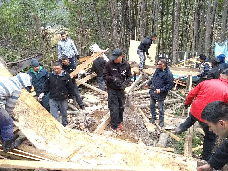 Ya suman 30 las precarias construcciones detectadas y desarmadas en la Ruta J