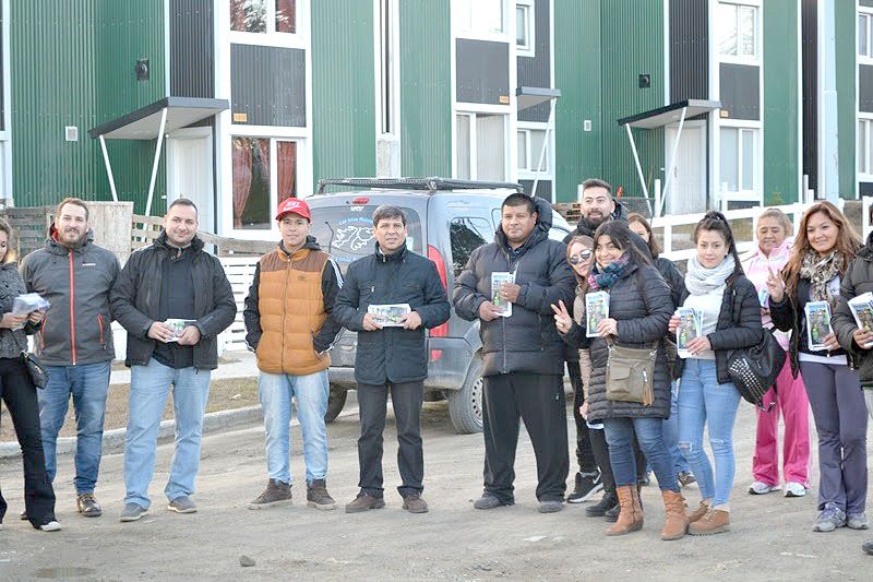 Pino destacó las obras del Gobierno provincial en el barrio Pipo