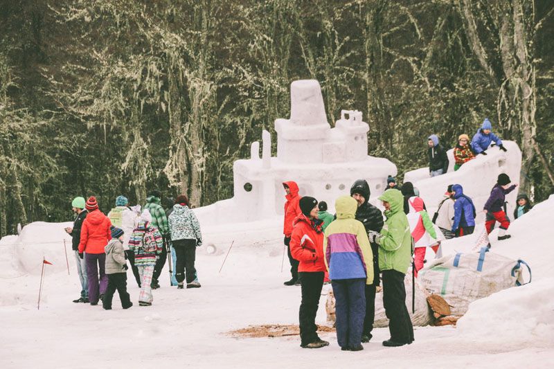 Rubinos: “El Festival Nacional de Esculturas en Nieve, es parte de nuestro patrimonio cultural y turístico”