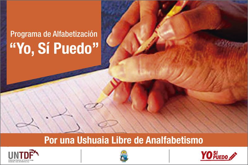 La UNTDF pone en marcha en Ushuaia el Programa de Alfabetización “Yo, Sí puedo”