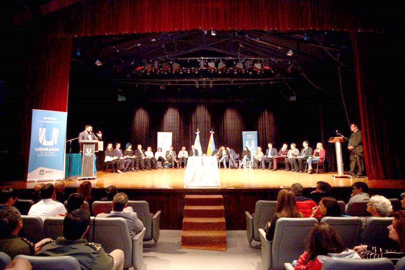 Homenajearon a los convencionales constituyentes de Ushuaia