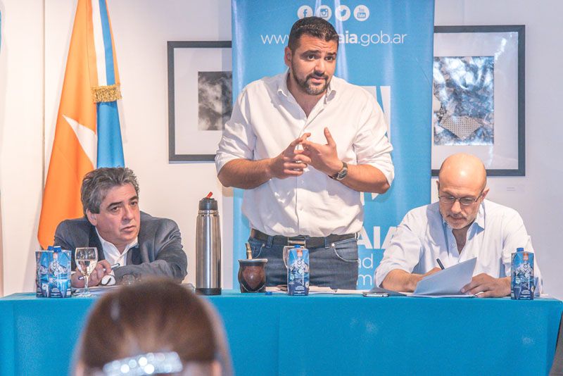 Vuoto participó en la primera reunión del Consejo Municipal de Seguridad Vial