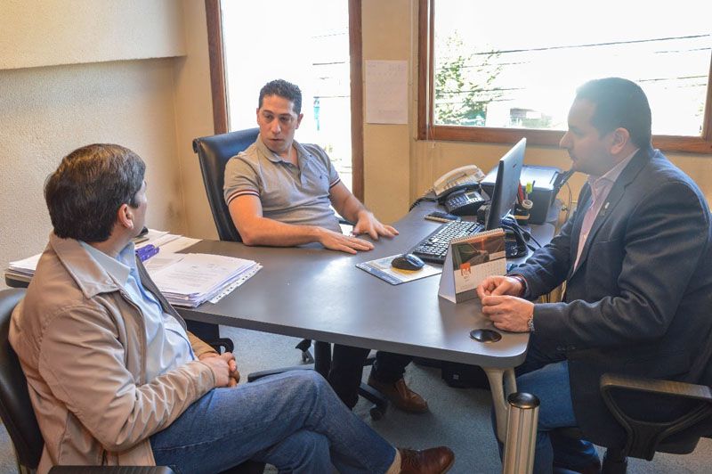 Pino destacó el avance de obras de gas en distintos barrios de Ushuaia