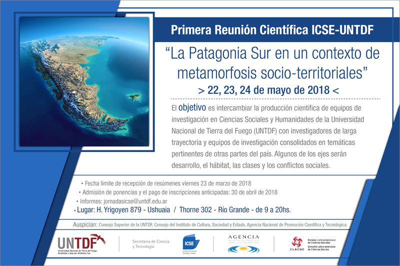 La UNTDF celebrará su Primera Reunión Científica en Ciencias Sociales