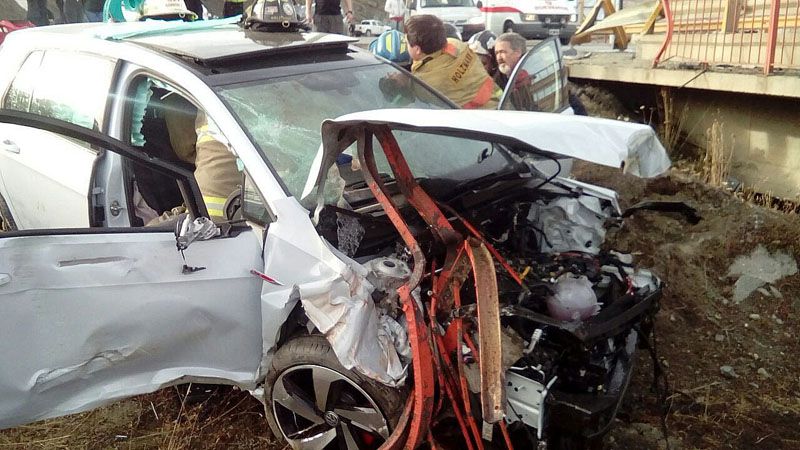 Se recupera el joven que se accidentó en el puente amarillo