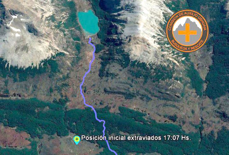 Rescate en Laguna Esmeralda