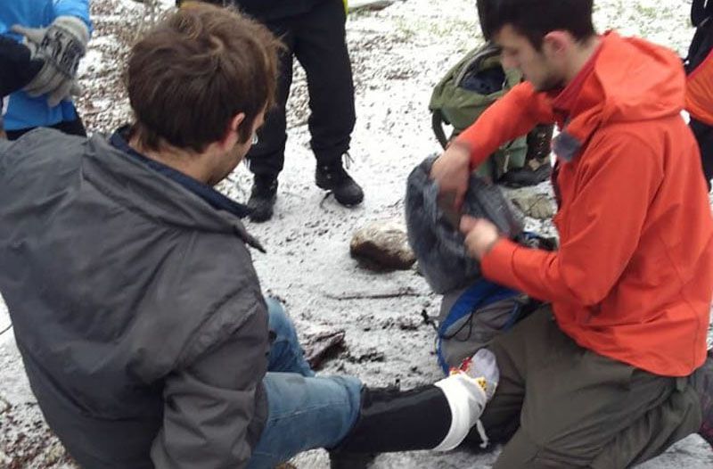 Trekking en laguna Esmeralda: advierten sobre las condiciones de la senda