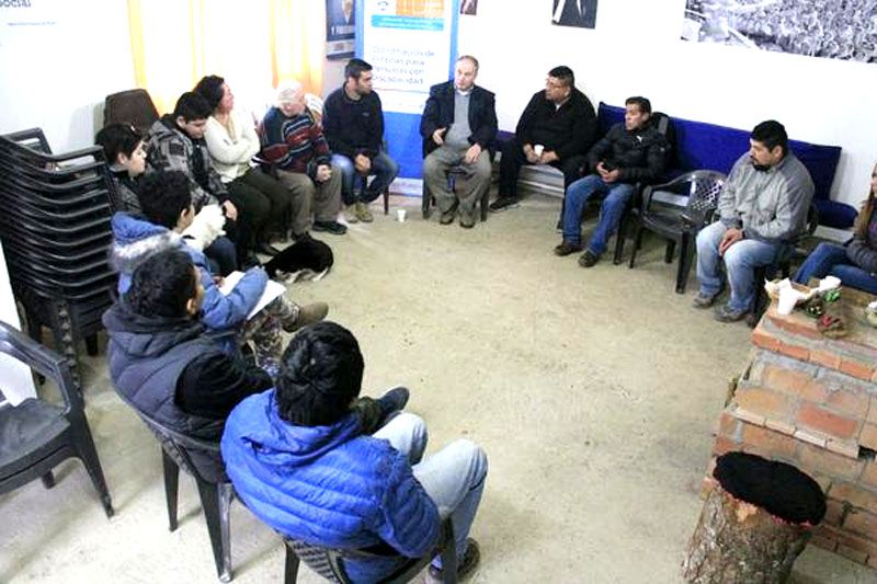 Río Grande: Se reunieron con vecinos de la Margen Sur para programar actividades
