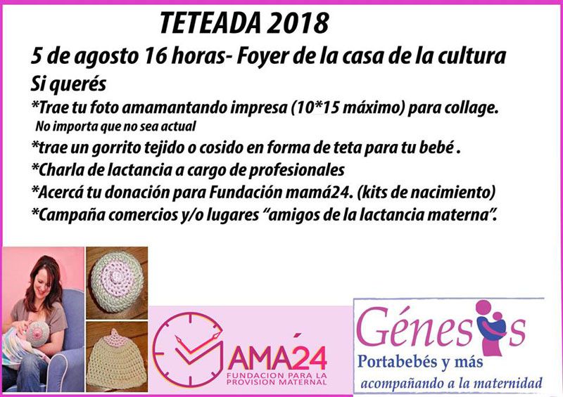 Mamás autoconvocadas se suman a la Semana Mundial de la Lactancia Materna