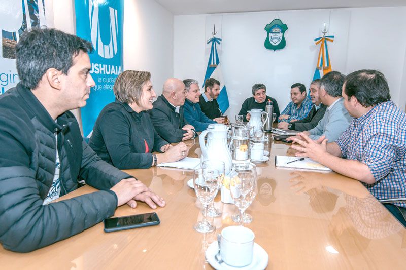 Avances para el tendido de infraestructura en la urbanización San Martín