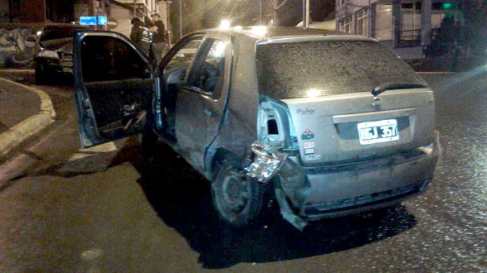 Conductor chocó y quedó detenido | Diario del Fin del Mundo