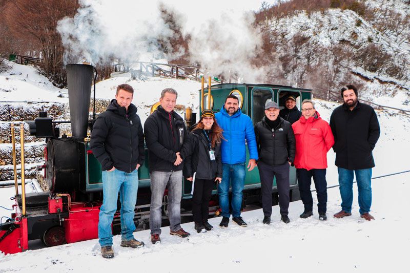 Vuoto recorrió el Tren del Fin de Mundo 
