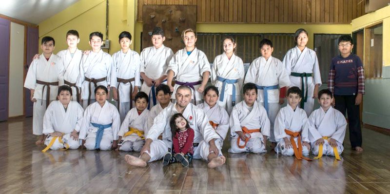Mucha actividad marcial en las escuelas