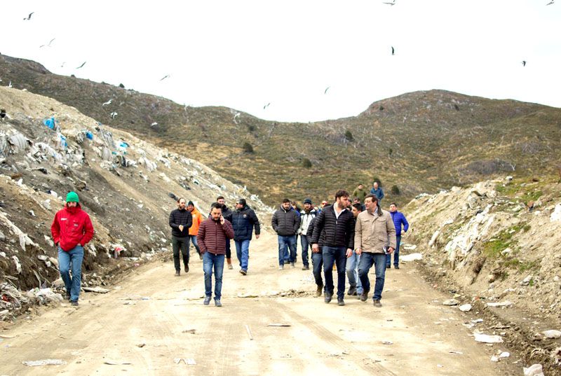 El Municipio encabezó una recorrida por el relleno sanitario