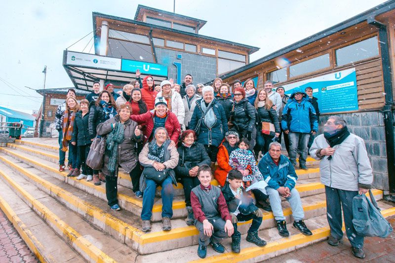 Vuoto recibió a adultos mayores