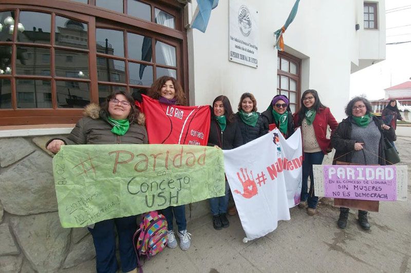 El Movimiento de Mujeres acudió al Superior Tribunal por la paridad de género en el Concejo