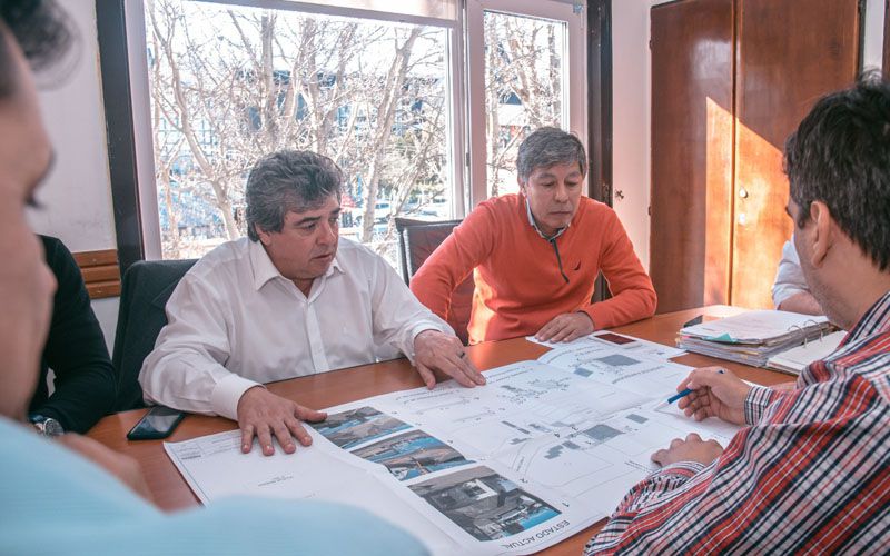 Construirán veredas frente al puerto de Ushuaia