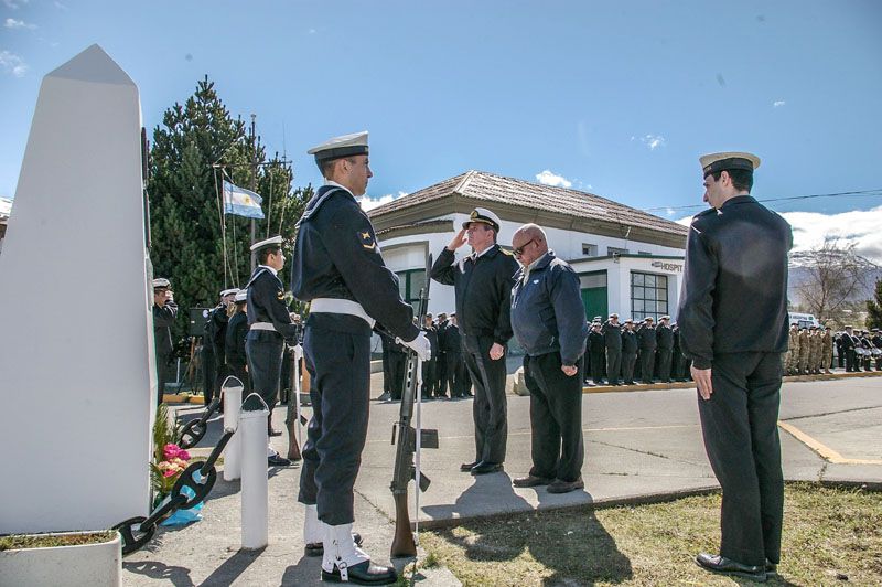 Con un acto recordaron el día del Conscripto Naval Anacleto Bernardi