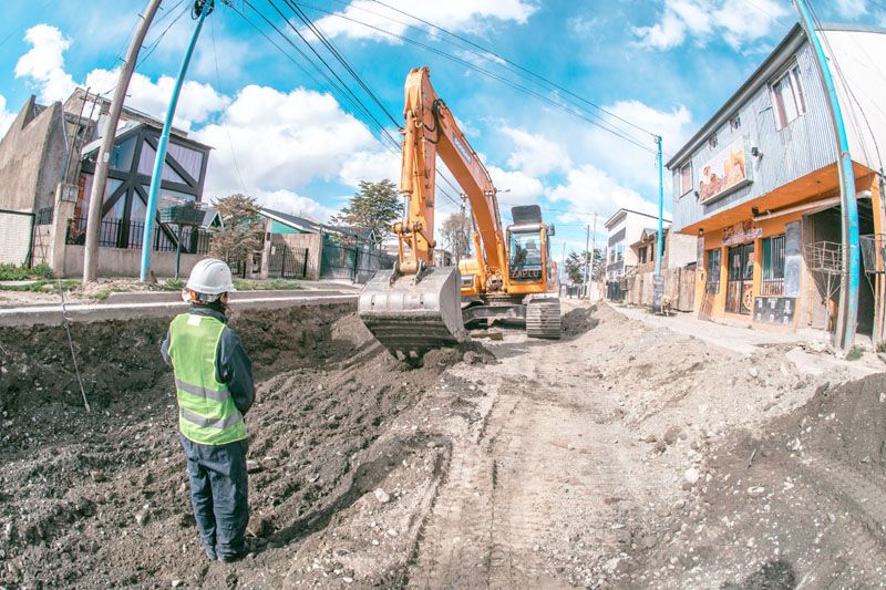 Avanzan las obras en Fuegia Basket