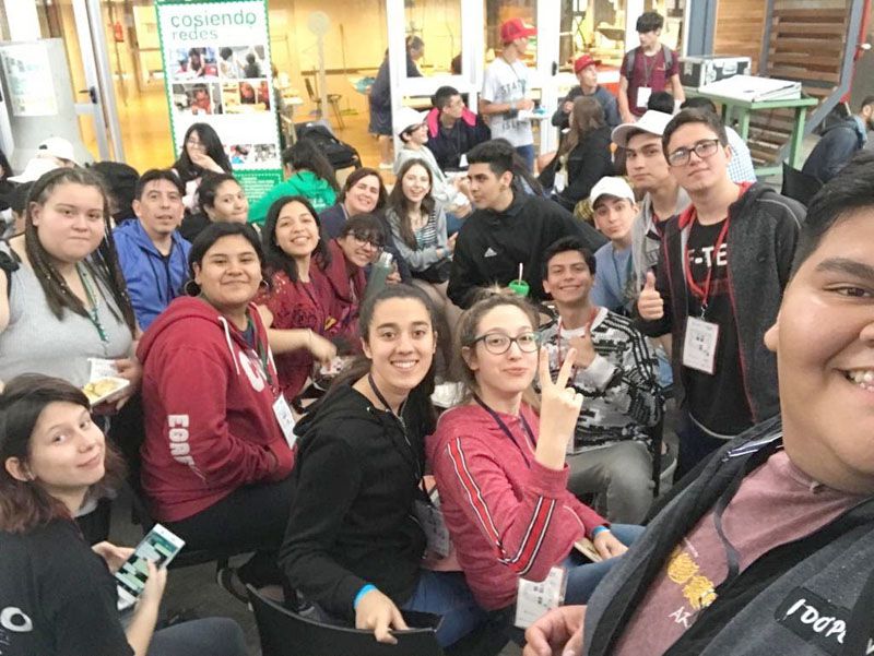 Dieciséis jóvenes de la provincia viajaron al encuentro de Scholas