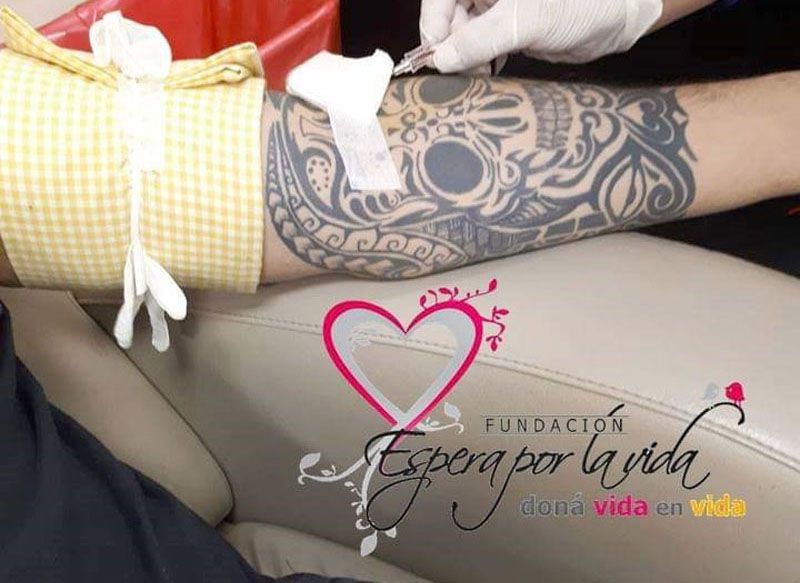 Exitosa colecta de sangre y registro de donantes de médula ósea