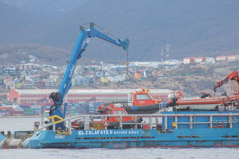 Aprobaron el estudio de impacto ambiental para el dragado del Puerto de Ushuaia