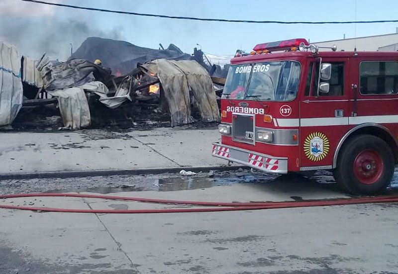 El incendio fue generado por dos chicos