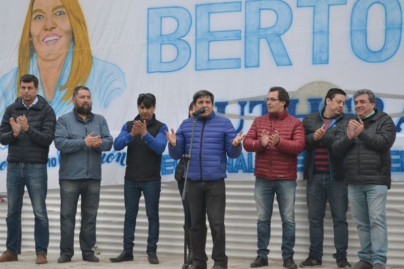 Pino celebró el Día del Militante en Ushuaia