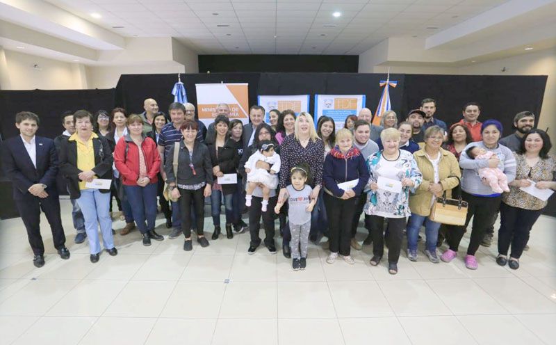 Entregaron el subsidio número 307 del programa “Llegó el Gas”