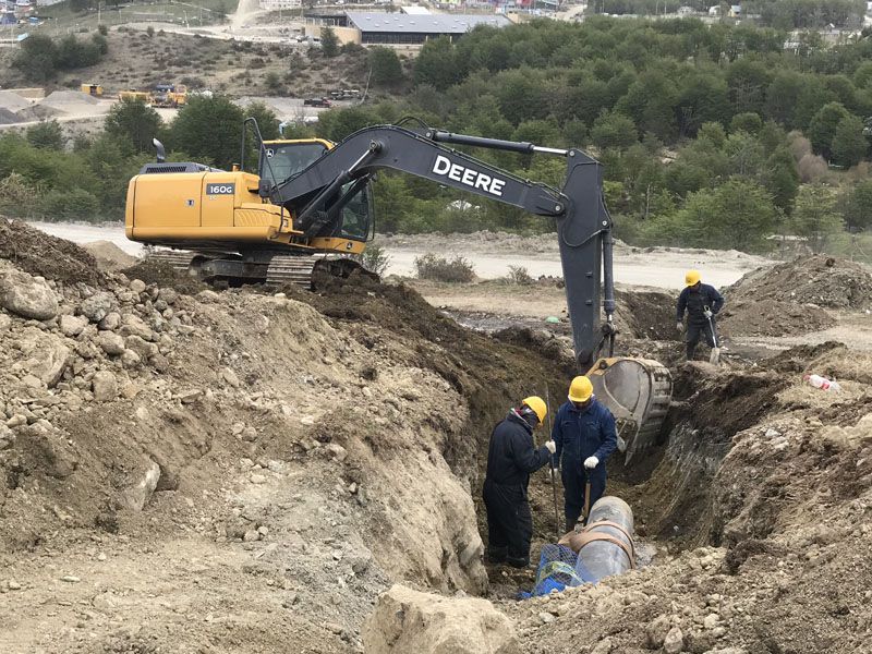 En dos años, la DPOSS aumentó en un 15% la extensión de la red de agua potable en Ushuaia