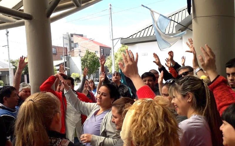 Los enfermeros realizan un paro este jueves y viernes