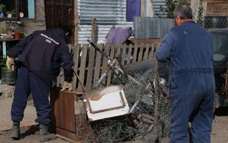 Operativo de recolección de residuos voluminosos 