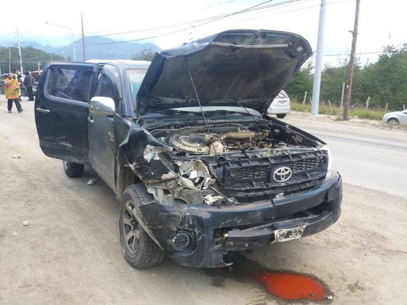 Choque con lesionados en Héroes de Malvinas y Soberanía Nacional