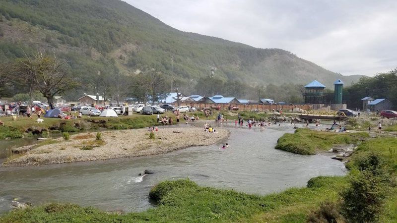 Los fueguinos disfrutaron otra jornada a puro sol 