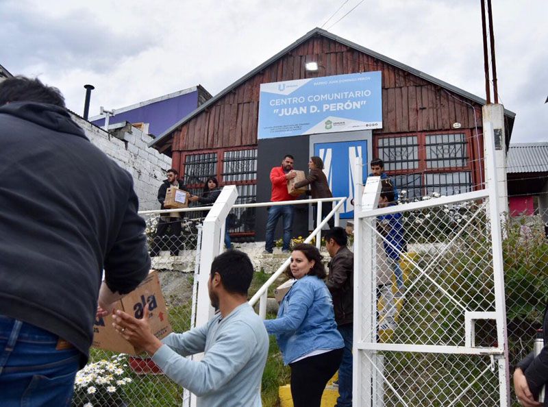 Unifican las donaciones de Ushuaia y Río Grande