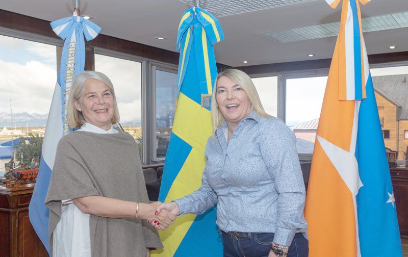 La Provincia buscan establecer una agenda de trabajo con Suecia