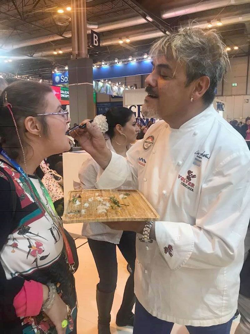 De la mano de Lino Adillón, la gastronomía patagónica llegó a Europa