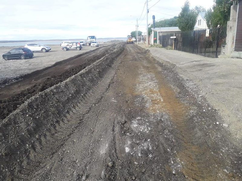El Municipio de Río Grande comenzó obras en el Barrio Perón