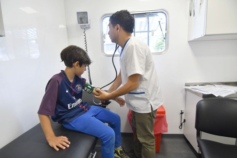 El camión sanitario del Municipio estará en barrio Cañadón del Parque