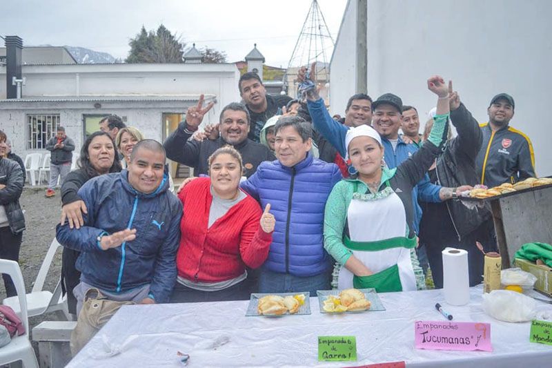 Pino acompañó el Gran Concurso de Empanadas en el Centro ‘Nueva Argentina’