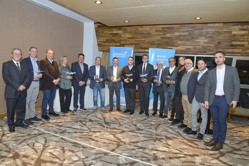 Ushuaia recibió a operadores turísticos de Aerolíneas Argentinas en Europa