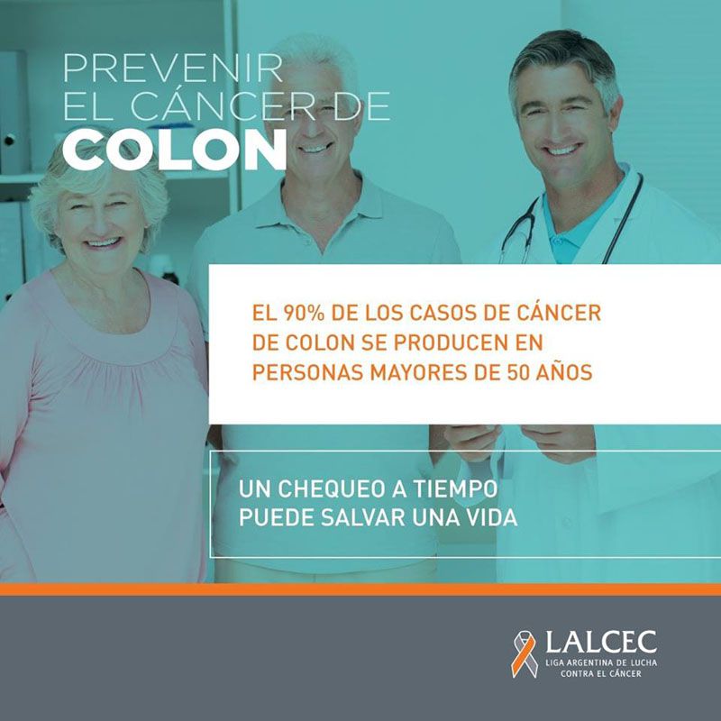 LUCCAU se suma a la Campaña Gratuita de Prevención del Cáncer de Colon