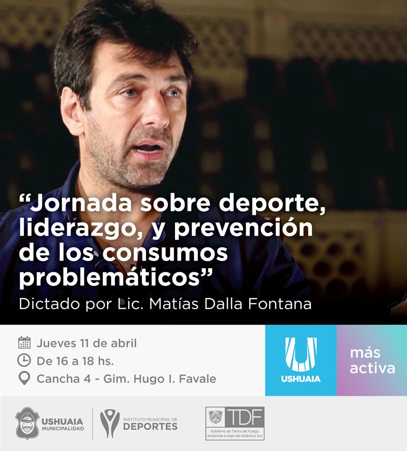 Ex Puma ofrecerá una jornada sobre prevención de consumos problemáticos