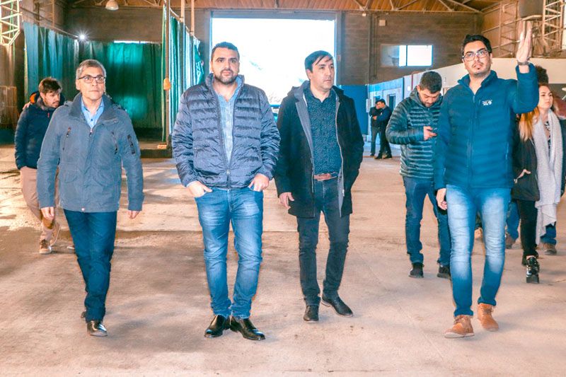 Vuoto recibió a funcionarios de Santa Cruz