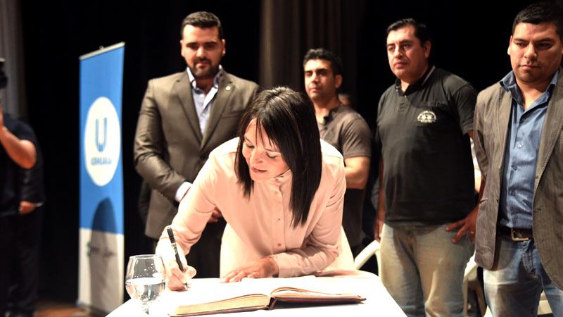Victoria Vuoto juró como secretaria de Políticas Sociales, Sanitarias y Derechos Humanos