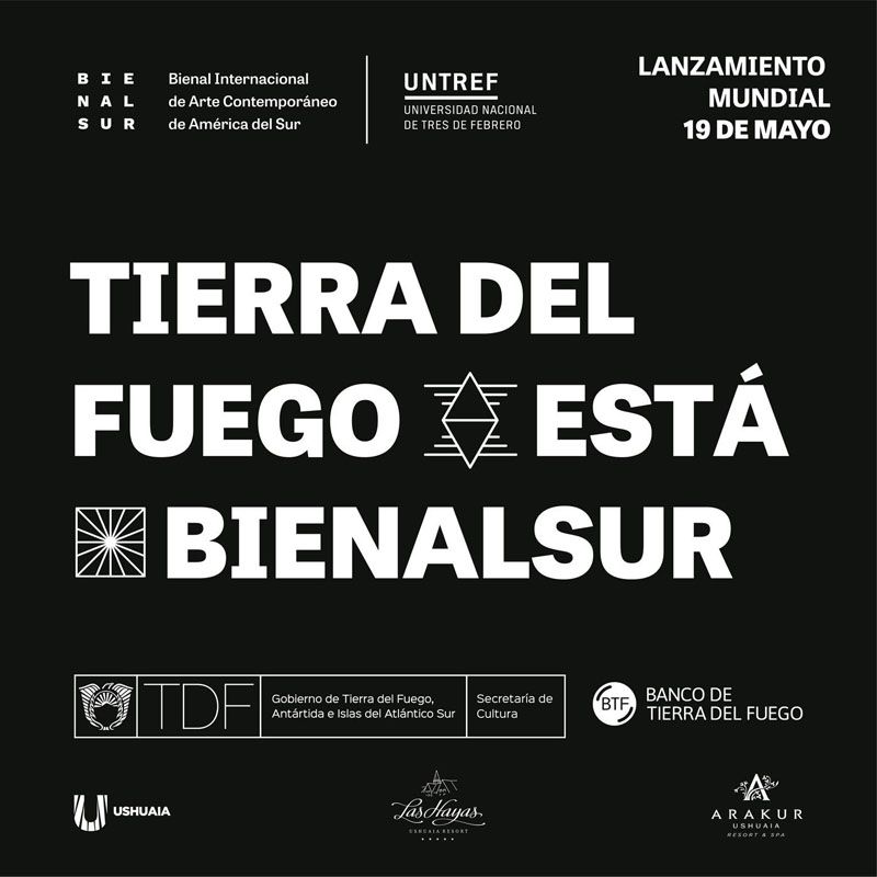 Tierra del Fuego será sede del lanzamiento mundial de BIENALSUR 2019