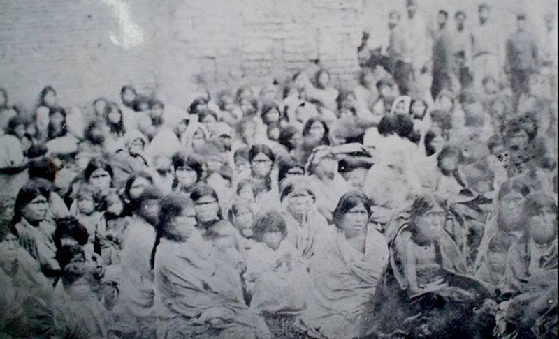 Describen los campos de concentración de nativos patagónicos