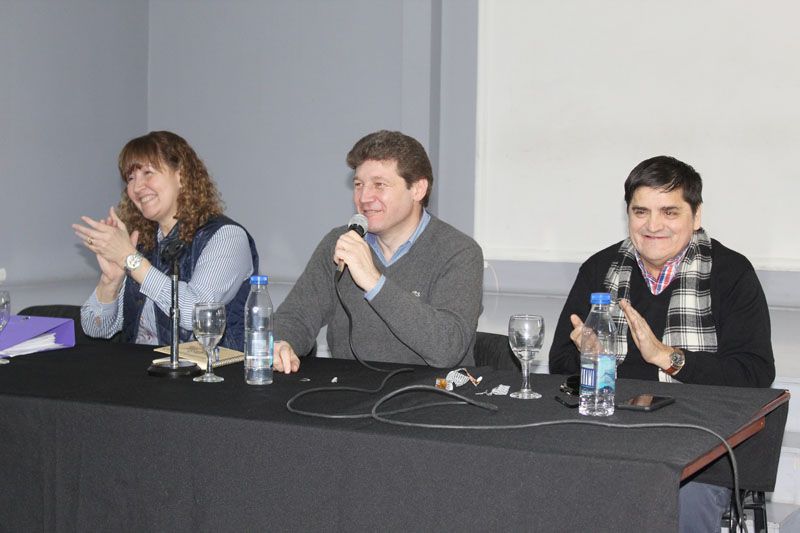 Melella y Urquiza se reunieron en Ushuaia con jubilados provinciales